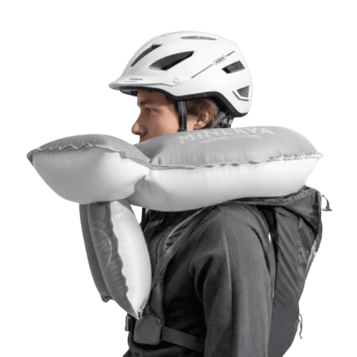fahrradhelm airbag bewertung AIRDING FUSION AirTour – MASE Airding